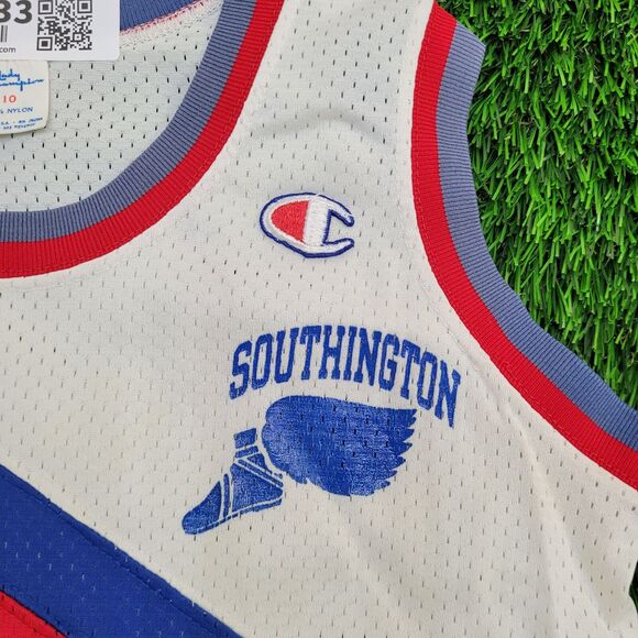 Vintage 70s Champion Tank-Top Womens Small 16x23 Southington - Picture 4 of 13